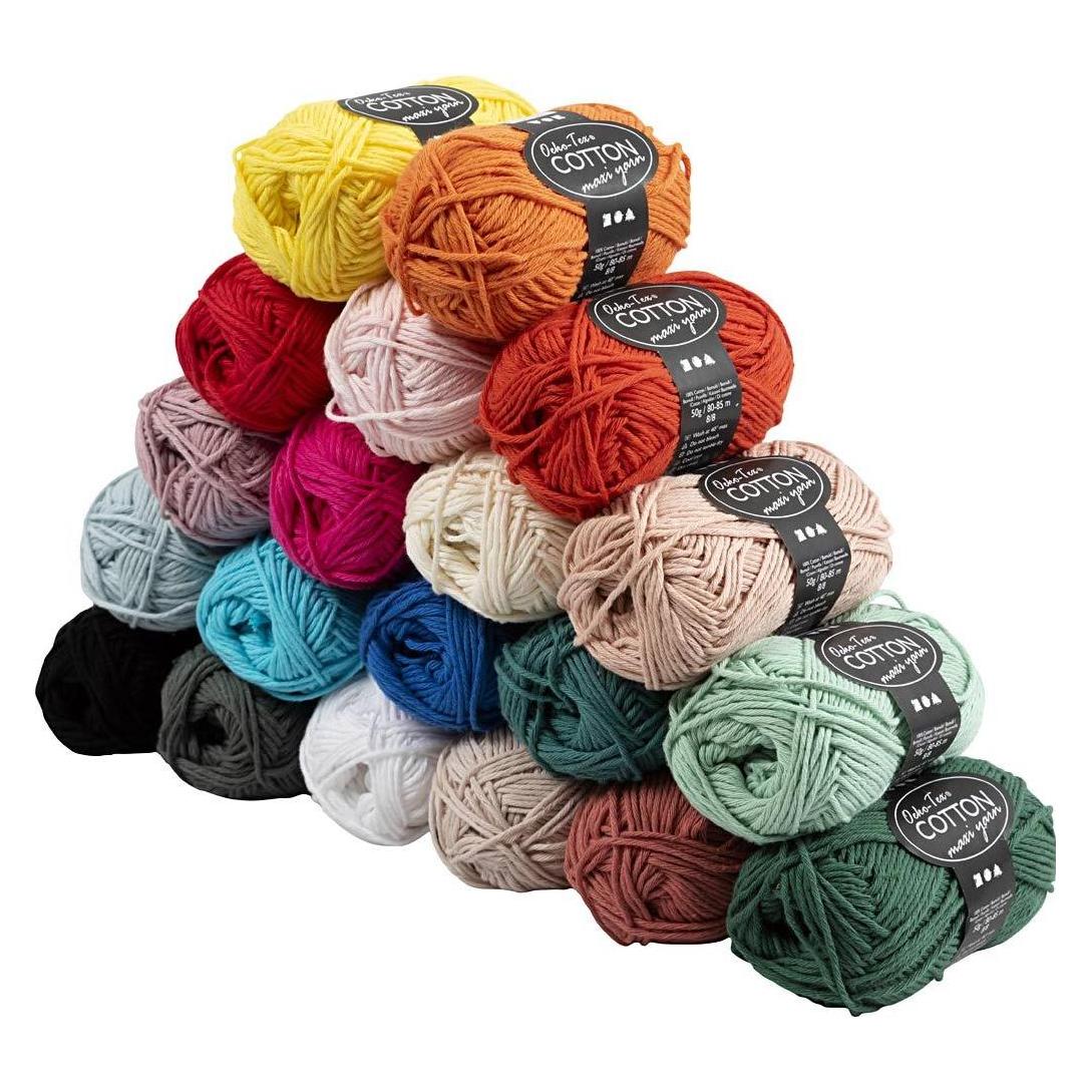 Creativ Company Cotton Yarn (85 m) (5712854621779)