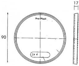 PROPLAST 26111202 Reflex Reflector