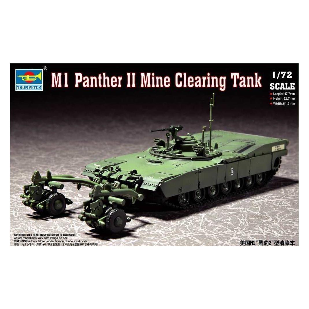 Trumpeter M1 Panther II Mine clearing Tank (07280)