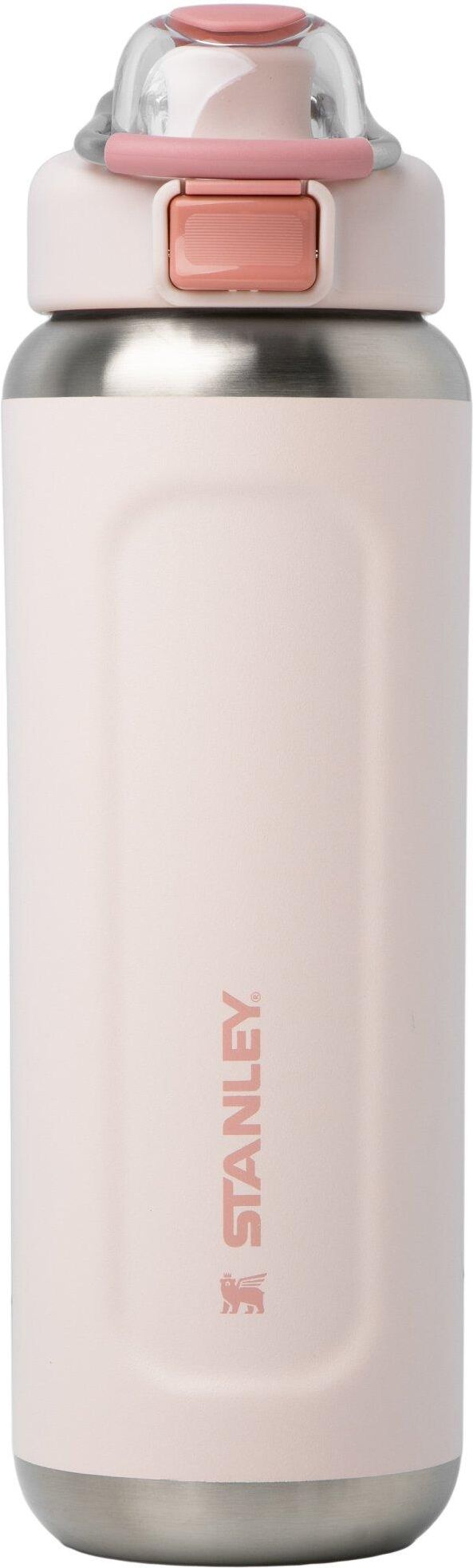 Termos Stanley The Legendary Wellspring Bottle 24oz, Rose Quartz 10-13111-031 z klapką, 700 ml