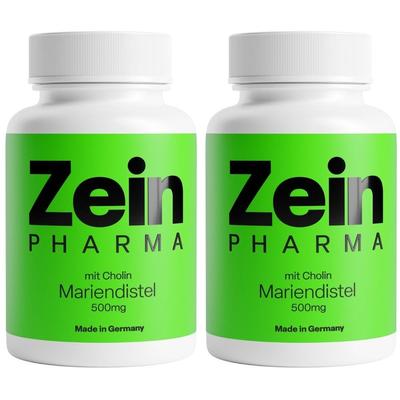 Mariendistel+Cholin Kapseln 80% Silymarin 2x 2x100 St