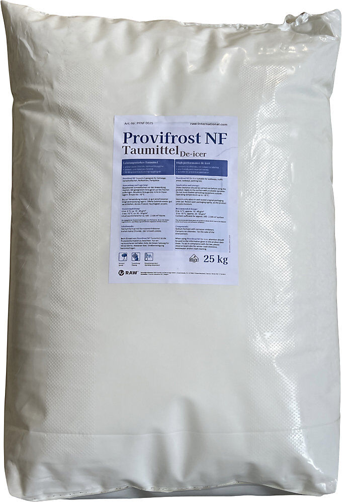 kaiserkraft Winterstreumittel Provifrost, 25-kg-Sack, salzfrei, umweltschonend, VE 10 Stk