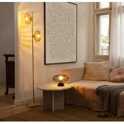 OSRAM DECOR GOLD GLASS FLOOR 2XE14 GOLD STEHLEUCHTE