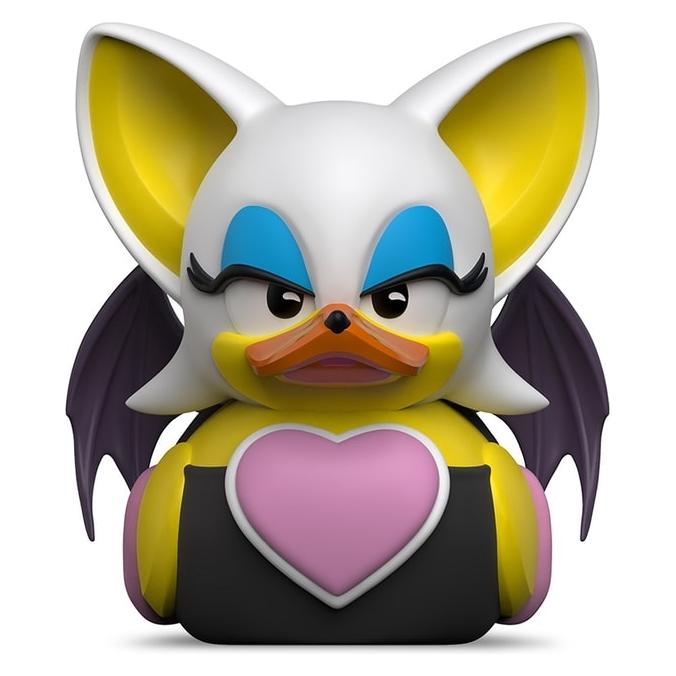 Numskull Canard de bain - Sonic le Hérisson - Rouge la Chauve-souris (Première Édition) - 9cm (NS4890)