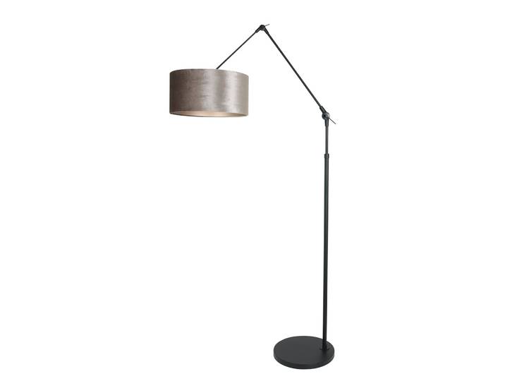Lampadaire Liiri VIII 35 x 250 x 145cm Marron/Argenté Velours E27