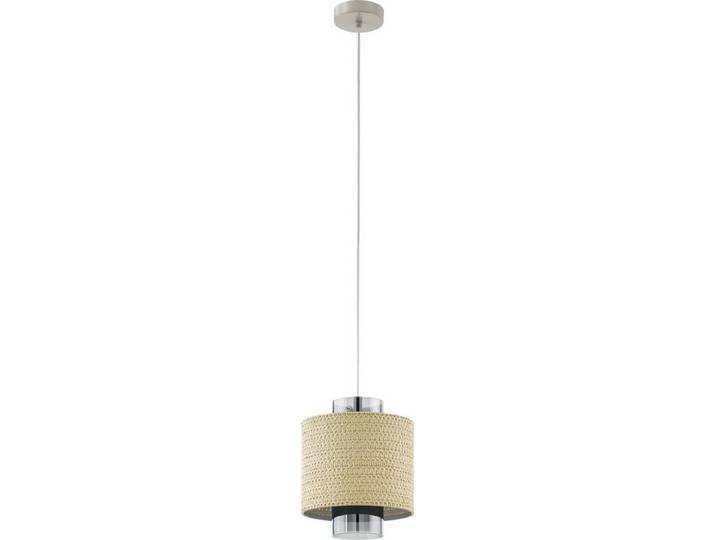 Eglo 43393 MEDIOUNA E27 Lampe à suspendre Ø230mm Beige Doré Marron
