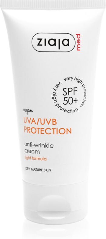 Ziaja Med Protecting UVA + UVB Antifalten Sonnencreme SPF 50+ 50 ml