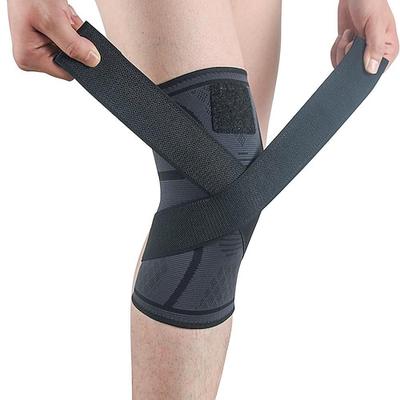 1 Packung Kupfer-Kniebandagen-Kompressionsmanschetten – Upgrade-Unterstützung für Knieschmerzen, Laufen, Gewichtheben, Training, Wiederherstellung von Verletzungen, Arthritis, Meniskusrissen,