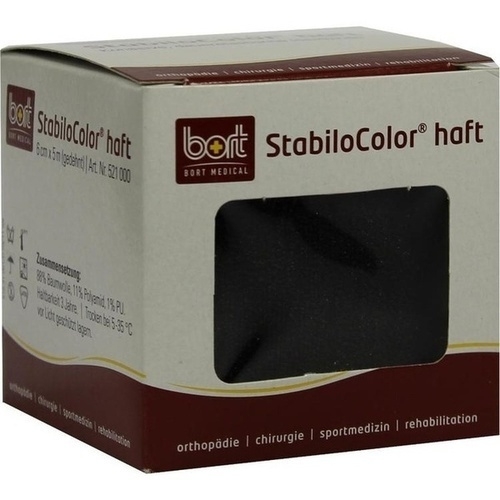 Bort GmbH Bort Stabilocolor haft Binde 6cm schwarz 07672493