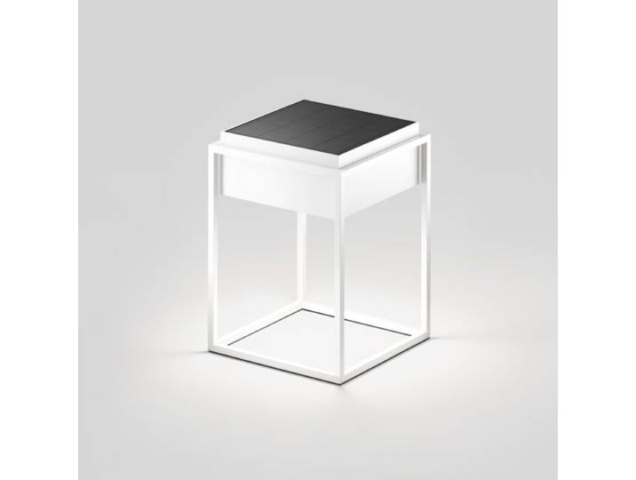 IP44.de Solar-Tischleuchte qua - pearl white Minimalistisch, Mod