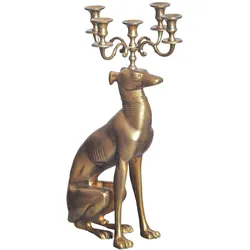 Wohnling, Kerzenständer, Windhund