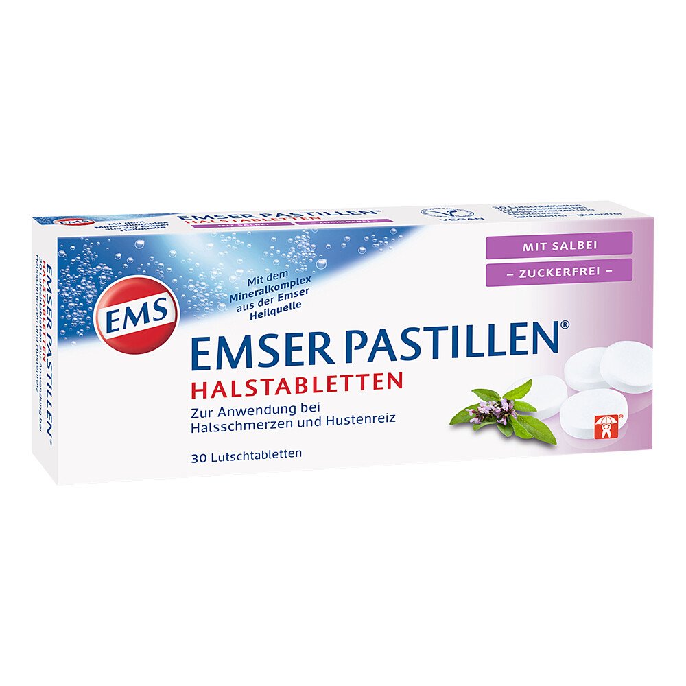 Uriach Germany GmbH Emser Pastillen mit Salbei zuckerfrei 11675221