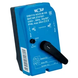 Wolf Motor Steck Auf/Zu EMV110 HB 274750199 (230VAC)