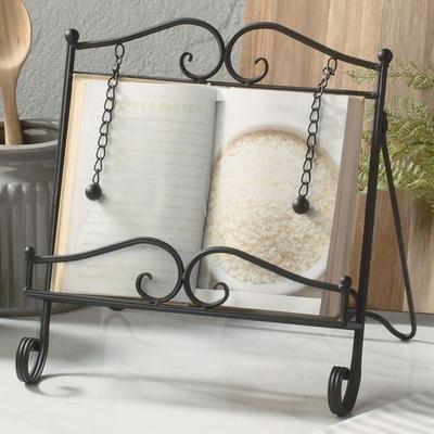 Tripar International Inc Townsend Cookbook Stand Black , Black