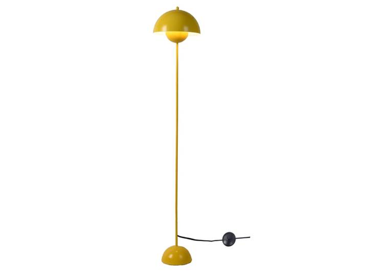 Lampadaire nordique métal jaune, E27 H158 cm