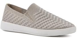 Women's White Mountain Courage Sneakers by White Mountain in Gold Fabric (Size 6 M)