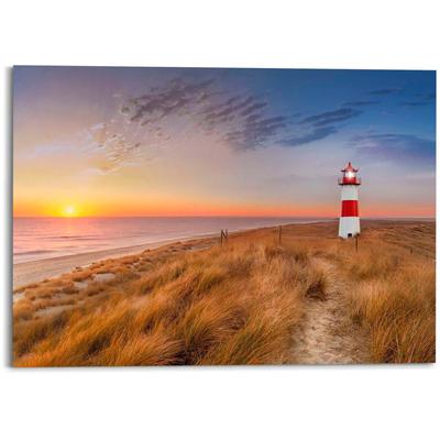 Deco-Panel REINDERS "Leuchtturm", bunt (farbe bild(er): bunt), B:140cm H:100cm T:2cm, MDF, Bilder