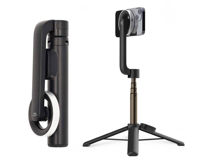 Bluetooth Selfie Stick mit Stativfunktion und Fernbedienung, ausziehbar