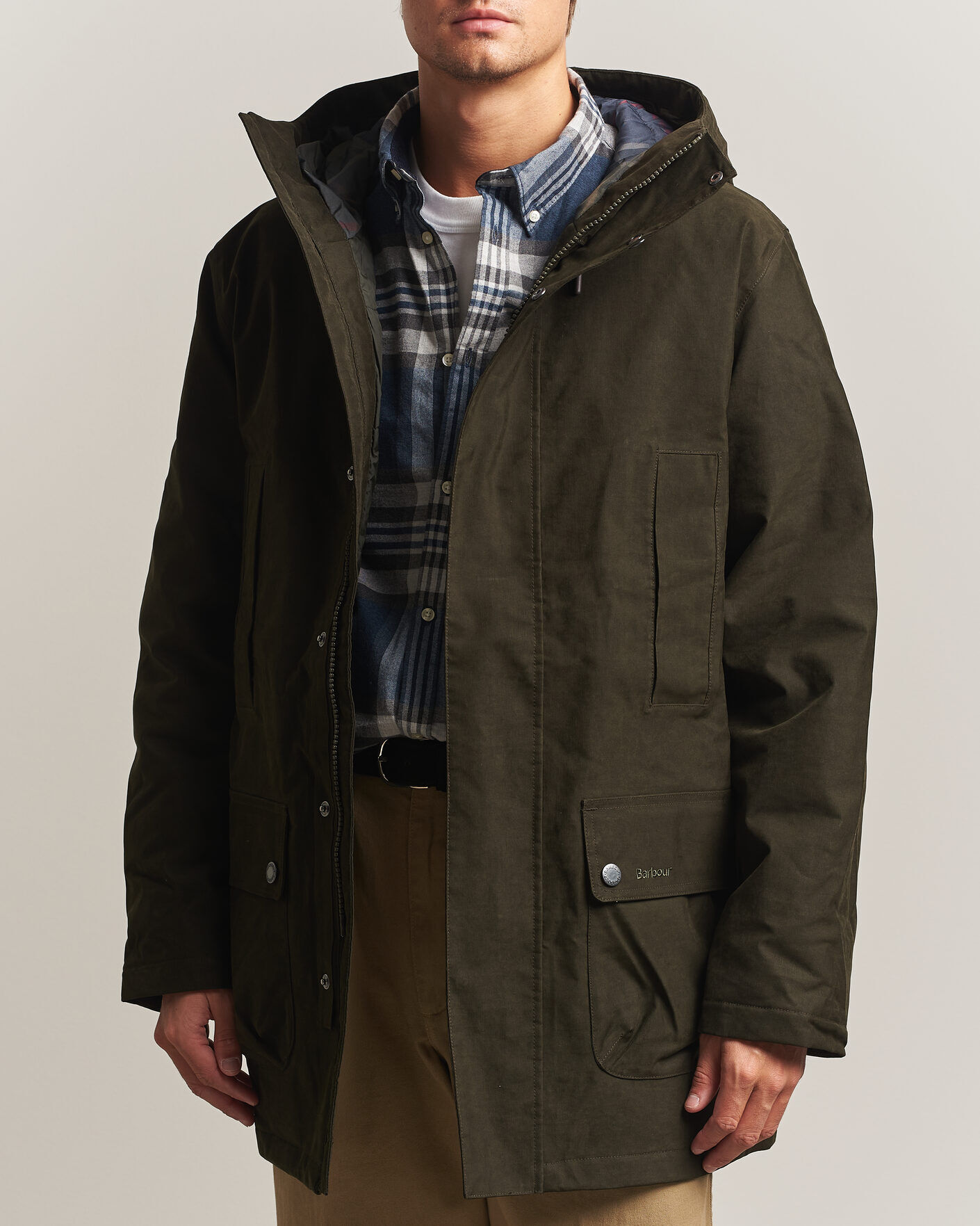 Barbour Lifestyle Northfield Winter Waterproof Parka Dark Sage men XL Grøn