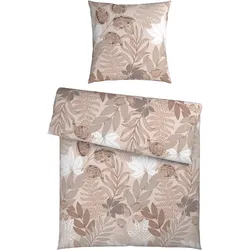 Bettwäsche Ulli Beige ca. 135x200cm