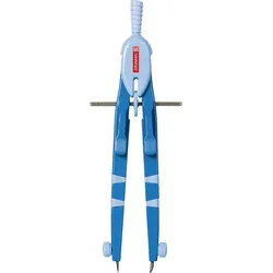 BRUNNEN Schnellverstellzirkel Peak 4 Colour Code, azurblau, Ø 37,0 cm