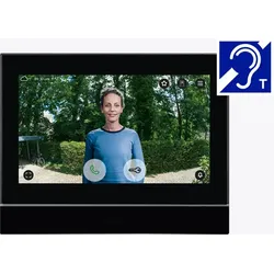DoorBird IP Video Innenstation A1104T Graphitschwarz (Polar Raven), pulverbeschichtet, seidenmatt