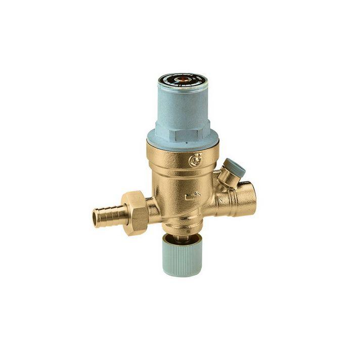 Caleffi Füllarmatur 553740 Messing, 1/2", automatisch, ohne Manometer, mit Kartusche