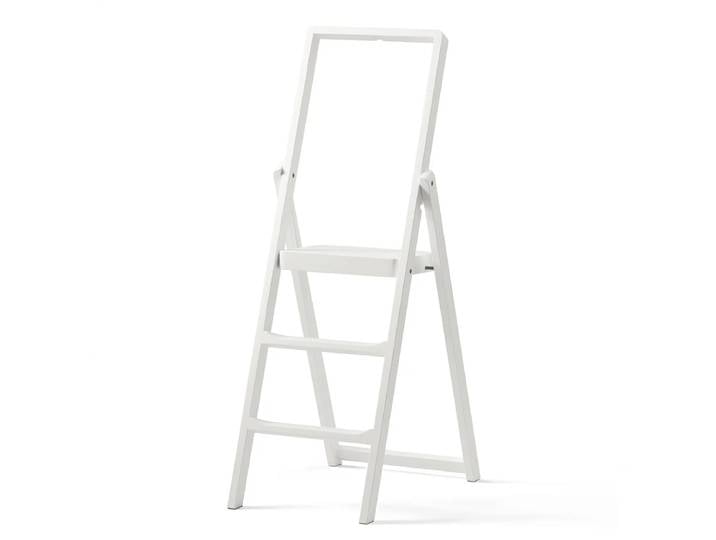 Design House Stockholm - Step Klappleiter, Eiche weiss gebeizt