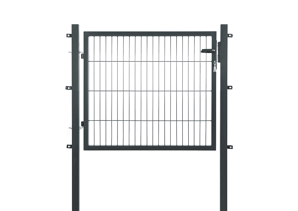 JUNGELMAR Zaun-Einzeltor comfort plus 1-flg. 1200x800mm anthrazit 16965286