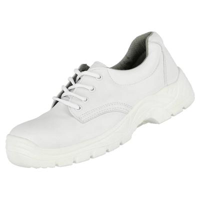 AS Arbeitsschutz S2 Sicherheitshalbschuhe Nitras Clean Step | Gr. 35 | Kunstleder | weiß