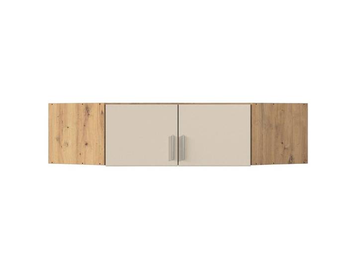 Aufsatzschrank 117cm Celle Matt Champagne