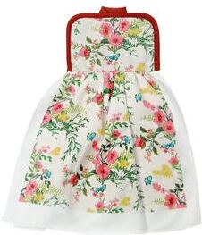 IH Casa Decor Tie Hand Towel Vintage Floral - Set of 2