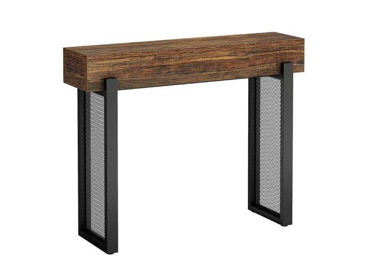 Petite table console d'entrée table console pratique meuble TV (table console uniquement)