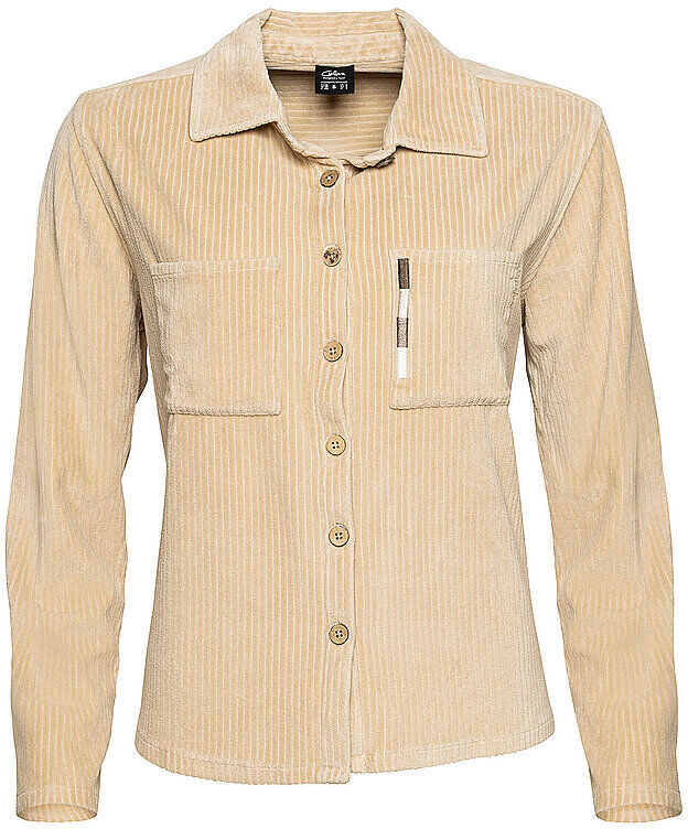 CHILLAZ Damen Kletterbluse Vogesen Cord  beige   36 W