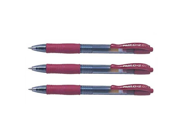 Pilot G2 07 Fun Balpen, 3 stuks