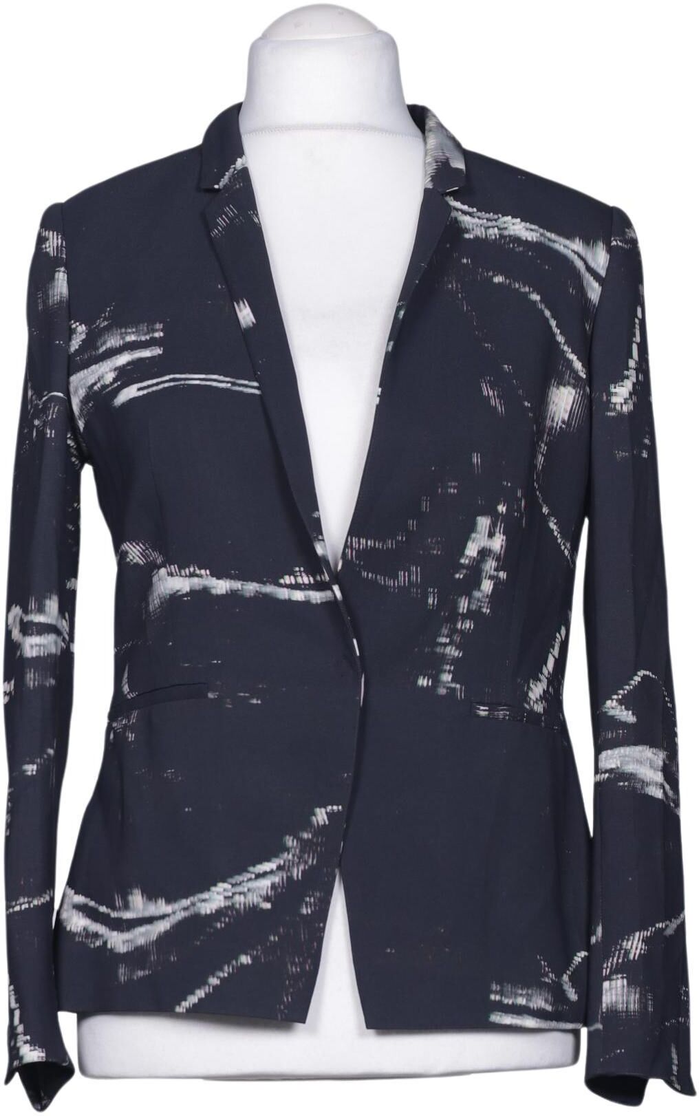 Lala Berlin Damen Blazer, Marineblau, Gr. M, Viskose / Synthetik / Elasthan - Second Hand
