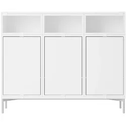 Muuto Stacked Storage Sideboard - Configuration 3, weiß