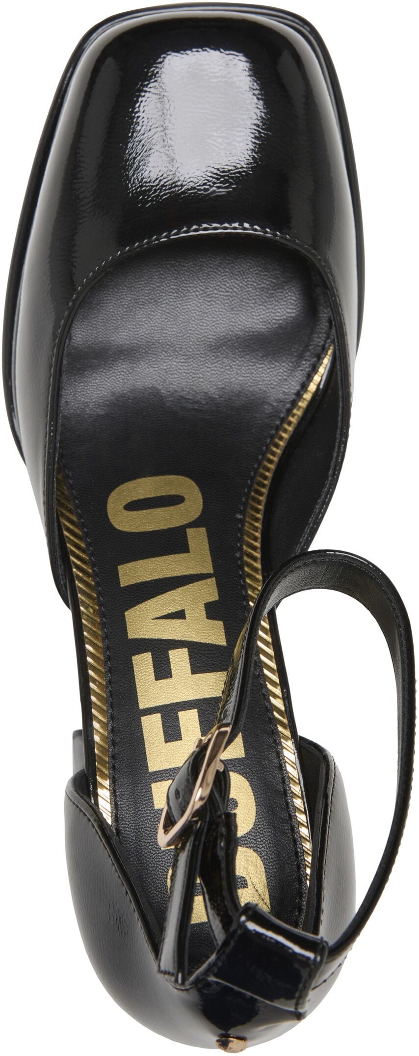 Stiefel BUFFALO "Buffalo CALLY DORSAY", Damen, Gr. 39, schwarz, Polyurethan, unifarben, Schuhe Stiefel