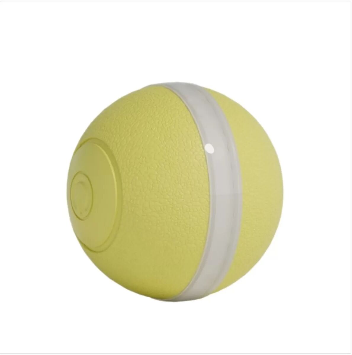 INF Smart Interactive Pet Play Ball - USB-C Rechargeable Motorized Cat Toy, Touch & Vibration Activated, 60-Min Runtime Gelb