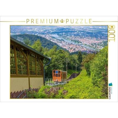 CALVENDO Puzzle Heidelberg am Neckar | 1000 Teile Lege-Größe 64x48cm Foto-Puzzle für glückliche Stunden