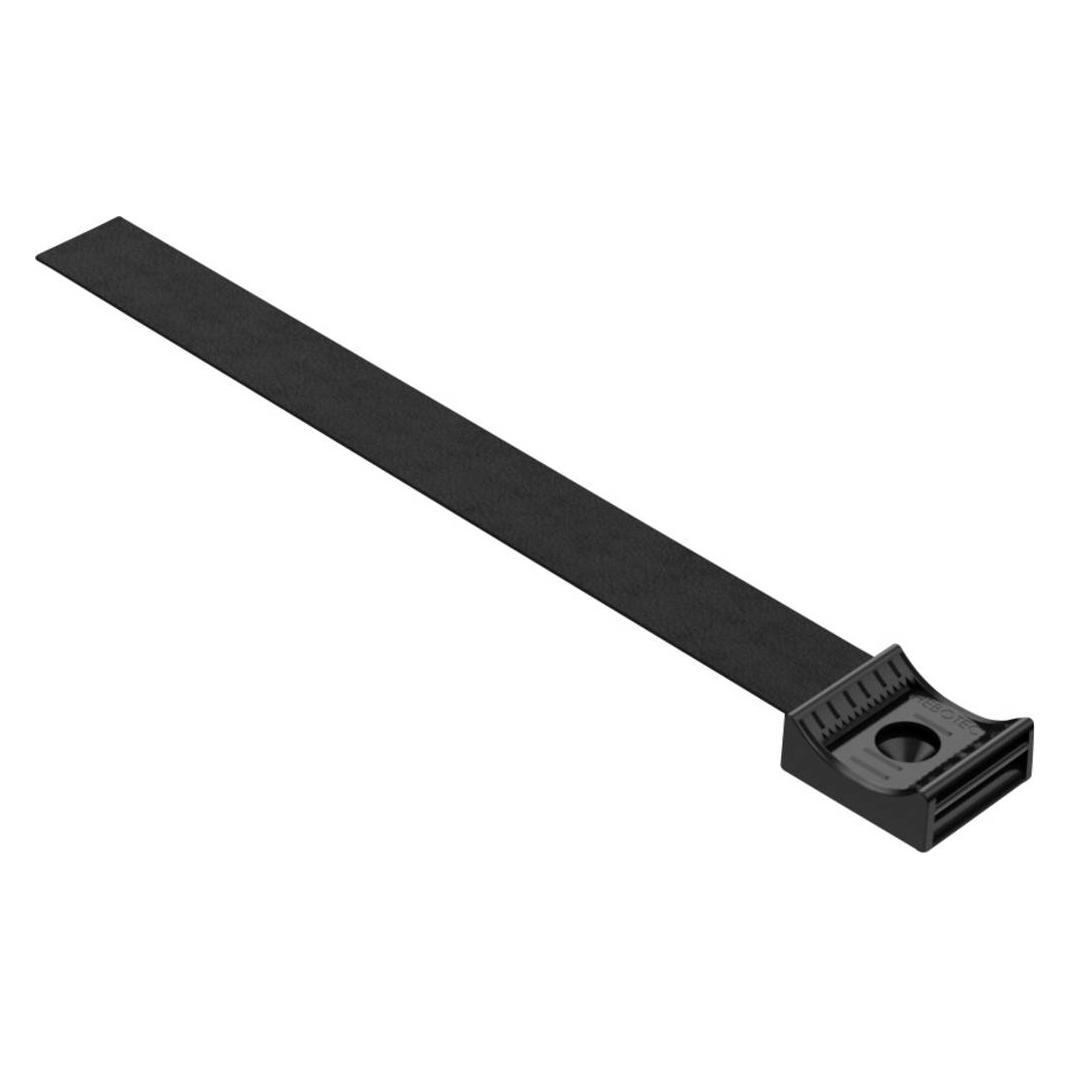 Hebotec KBS-MI8M 8-35 20 Befestigungssockel 3011-144-180C Schwarz 1 St. (Klettkabelbinder, 209 mm, 1 Stk.) (3011-144-180C)