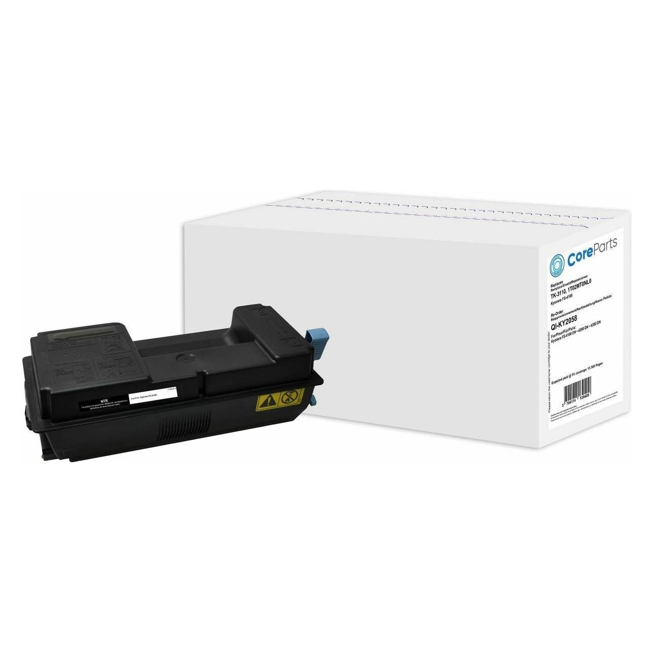 CoreParts QI-KY2058 Tonerkartusche (e) Kompatibel (BK) (QI-KY2058)