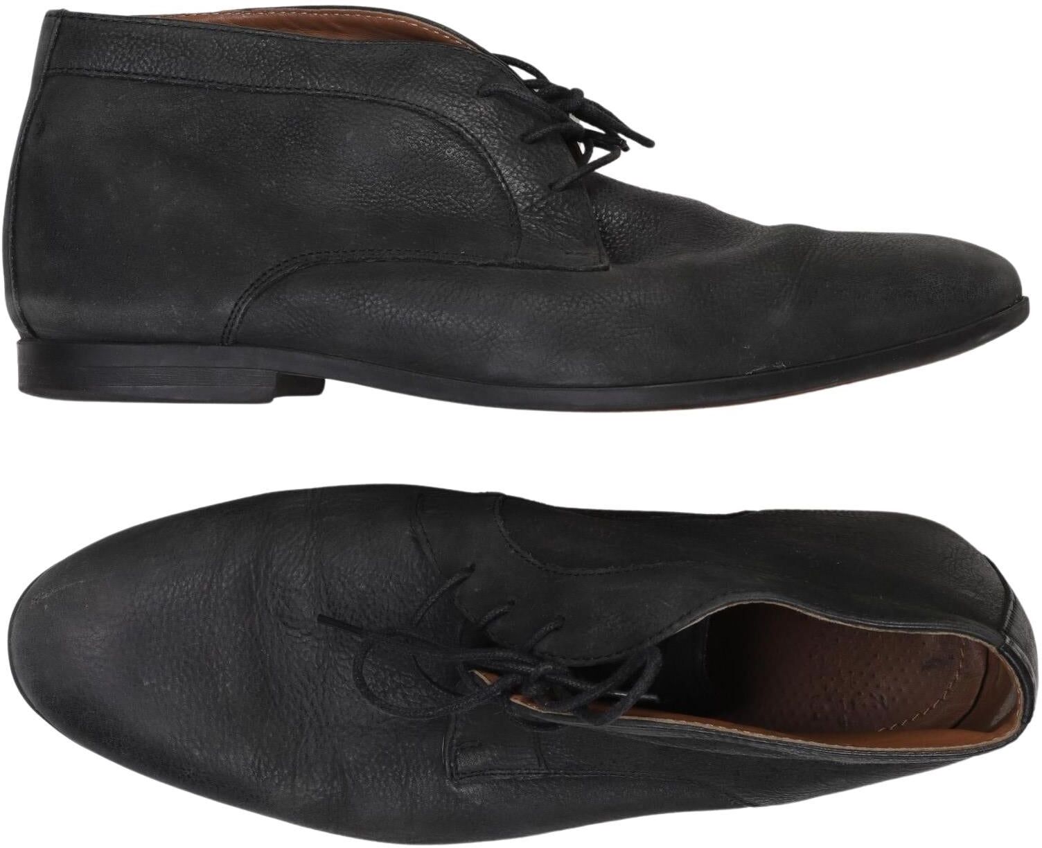 Frank Wright Herren Stiefel, Schwarz, Gr. EU 43, Leder - Second Hand