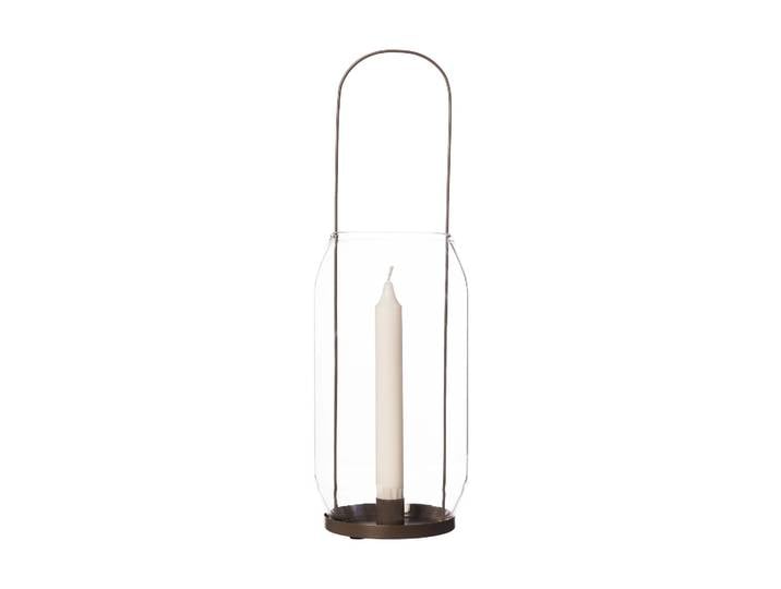 ERNST Lanterne pour bougie Ernst 40 cm Taupe
