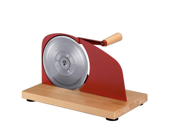 Zassenhaus Allesschneider, Rot, Metall, Buche, 25.5x20x32.5 cm, Kochen, Küchenhelfer, Sonstige Küchenhelfer