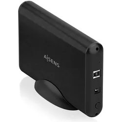 Aisens ASE-3533B (3.5"), Festplattengehäuse, Schwarz