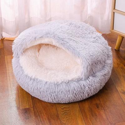 Uplifted Goods Plush Hooded Anti Anxiety Pet Sanctuary 09 m