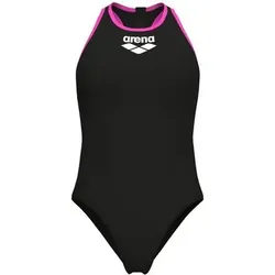 ARENA Damen Schwimmanzug W Y-LINE SWIMSUIT SOLID L, Größe 38 in Schwarz Schwarz