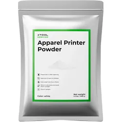 XTool Selected Apparel Printer Powder(1 kg), 3D Drucker Zubehör