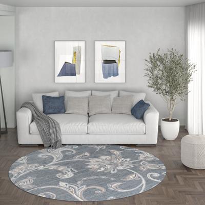 Alise Rugs Carrington Transitional Floral & Botanical Indoor Area Rug